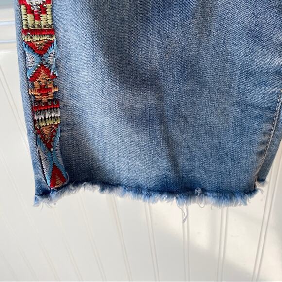 Luxe Moda Side Bling Denim Stretch Jeans 16 - Picture 6 of 9